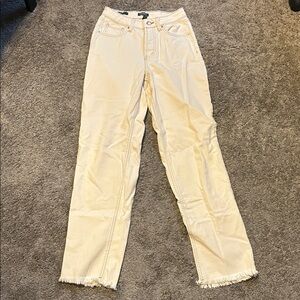 Wild Fable Cream Straight Leg Jeans